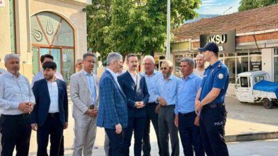 Çanakkale’nin Yenice ilçesinde Kurban Bayramı vesilesiyle düzenlenen bayramlaşmaya Anayasa Mahkemesi