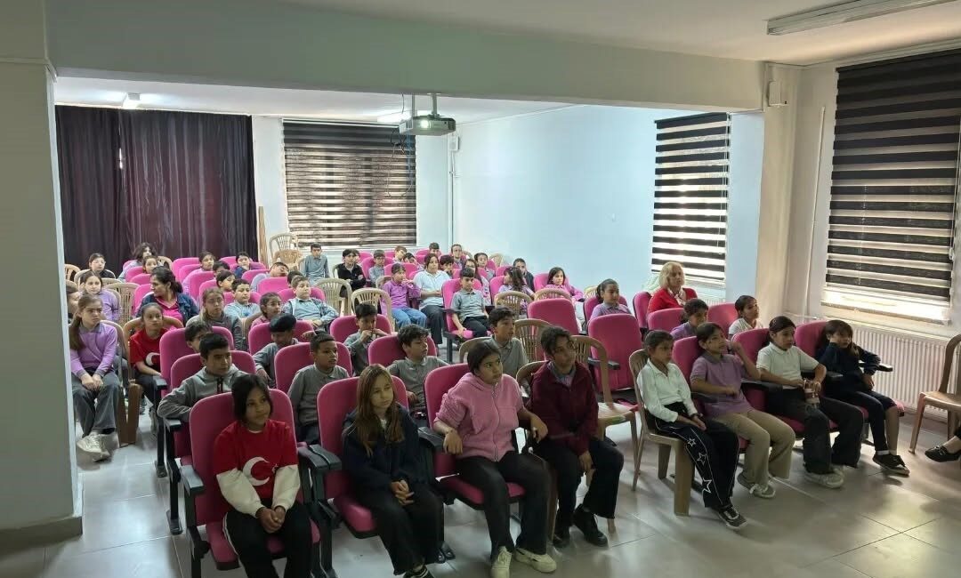 Aydın’ın Yenipazar ilçesinde öğrencilere su kaynaklarının korunması amacıyla su verimliliği
