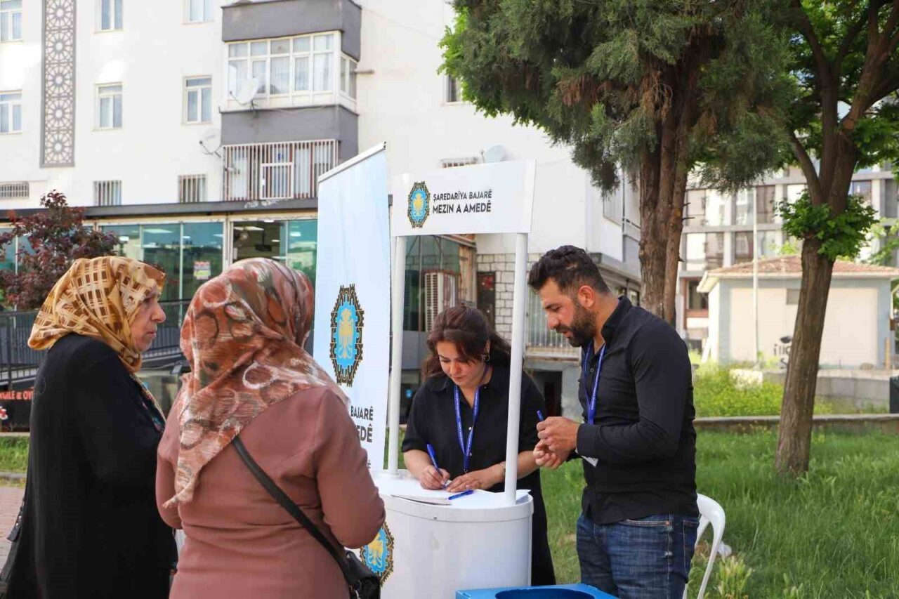Diyarbakır Büyükşehir Belediyesi, havaların iyileşmesiyle birlikte vatandaşların sorun, talep ve