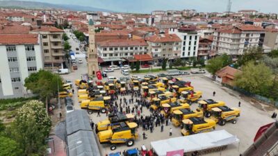 Yozgat’ın Yerköy ilçesinde hasat sezonunun başlamasıyla birlikte Yerköy Belediyesi tarafından