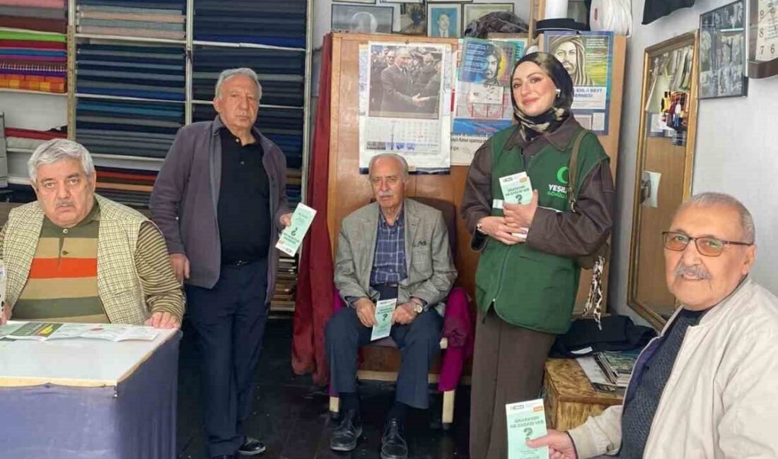 “Bağımsızlık Yılı” kapsamında faaliyetlerini sürdüren Yeşilay Kars Şubesi, şehir merkezinde