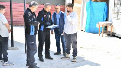 Yeşilyurt Belediyesi Zabıta ve Temizlik Müdürlüğü ekipleri, yaklaşan Kurban Bayramı