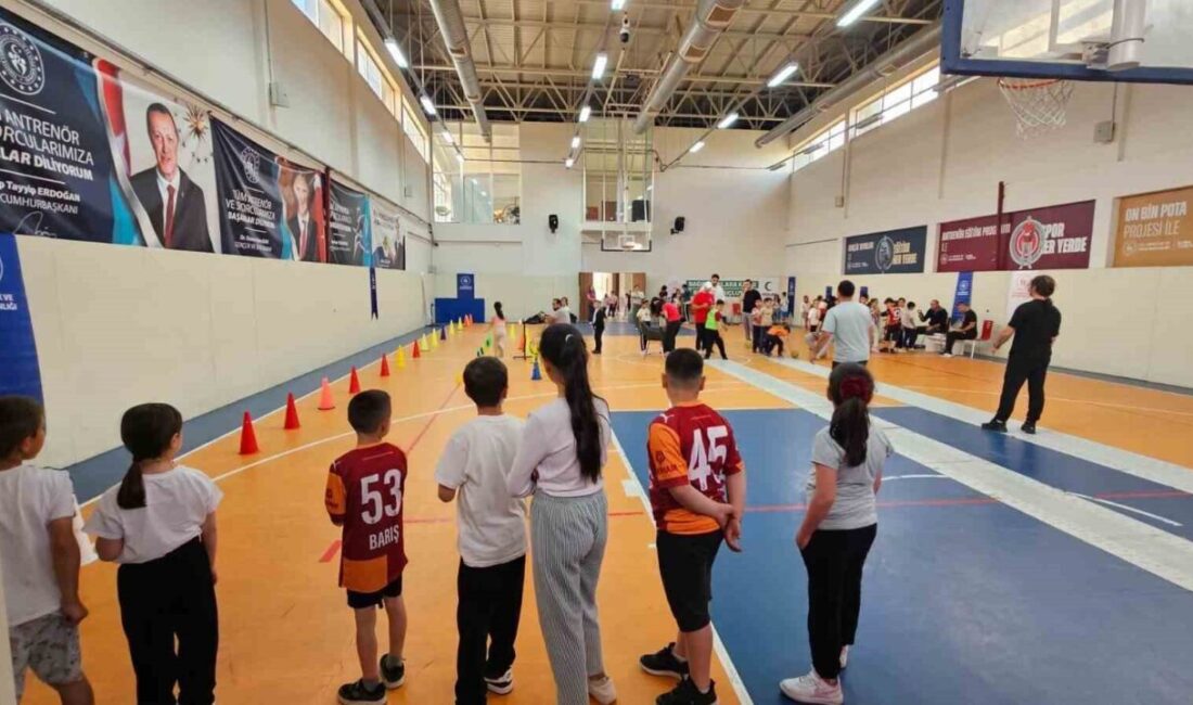 Aydın’da her yıl gerçekleştirilen yetenek taramalarıyla geleceğin sporcuları keşfedilirken, Köşk