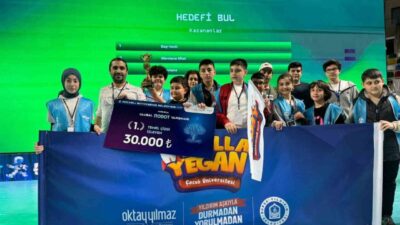 Bursa’da Yıldırım Belediyesi’nin çocukları bilim, teknoloji ve sanatla buluşturmak amacıyla