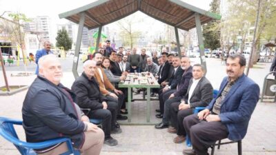 Şehitkamil Belediye Başkanı Umut Yılmaz, ilçe genelinde sürdürdüğü saha ziyaretleri