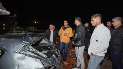 Şehitkamil Belediye Başkanı Umut Yılmaz, ilçe genelinde süper hücre fırtınasından