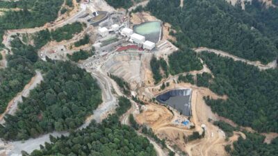 Giresun’un Doğankent ilçesinde faaliyet gösteren ve dereye atık su deşarj