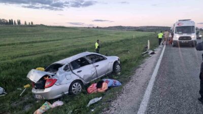 Yozgat’ın Saraykent ilçesinde meydana gelen trafik kazasında 1 kişi hayatını