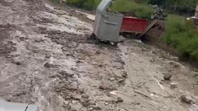 Yozgat’ta şiddetli yağışların ardından meydana gelen sel ve su baskınları