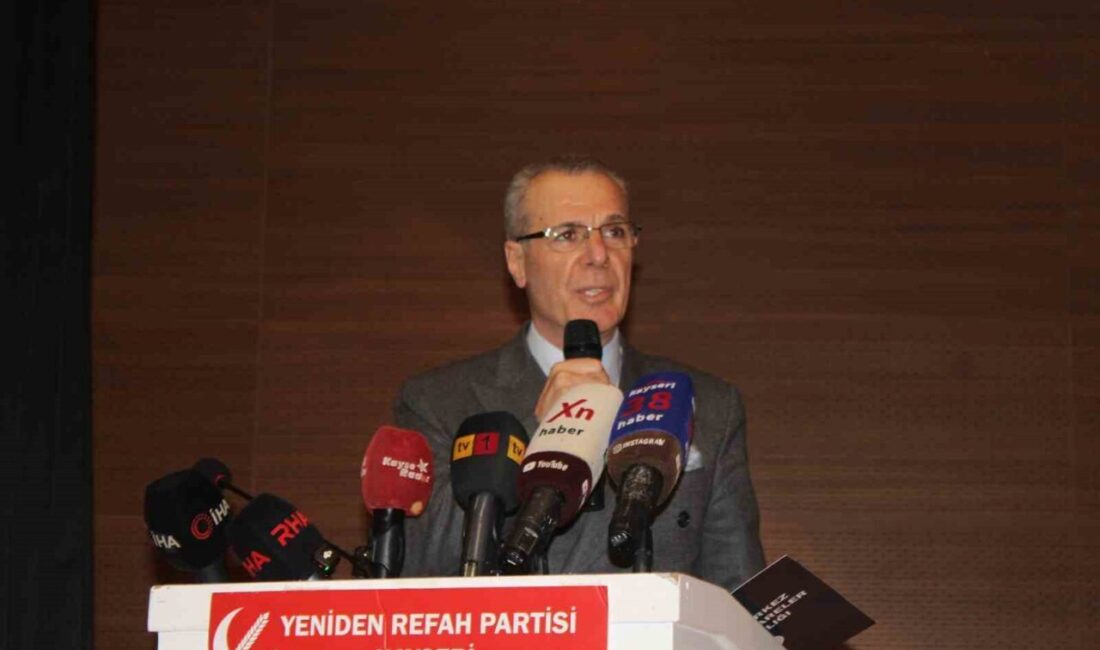 Yeniden Refah Partisi (YRP) Kayseri İl Başkanlığı tarafından düzenlenen Mayıs