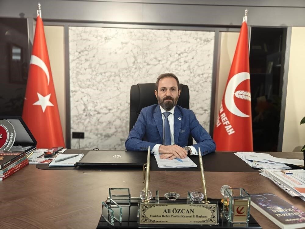Yeniden Refah Partisi (YRP) Kayseri İl Başkanı Ali Özcan; 19
