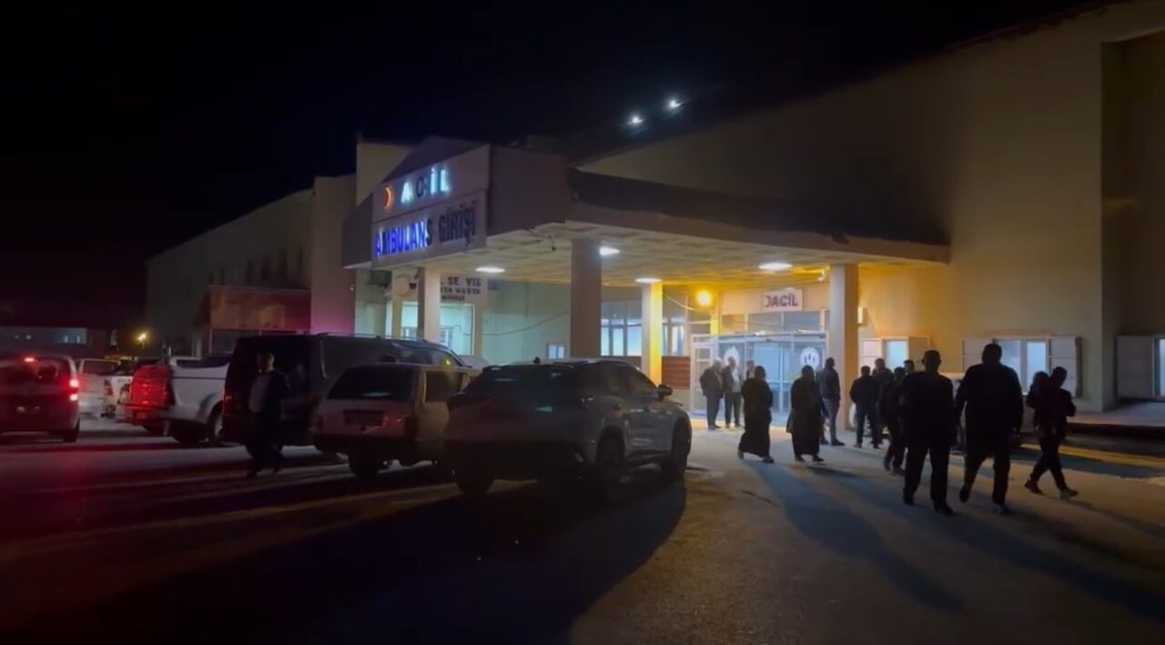 Hakkari’nin Yüksekova ilçesinde hastanenin kazan dairesinde meydana gelen doğal gaz