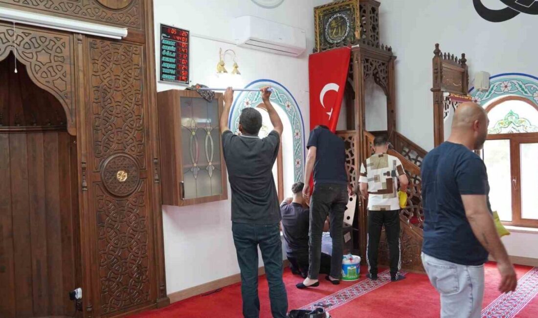 Yunusemre Belediyesi, Kurban Bayramı öncesinde vatandaşların ibadetlerini temiz, hijyenik ve