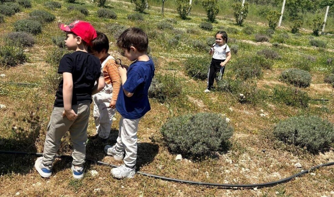 Yunusemre Belediyesi bünyesinde eğitim gören minikler, Ortaköy’de düzenlenen kahvaltı etkinliği