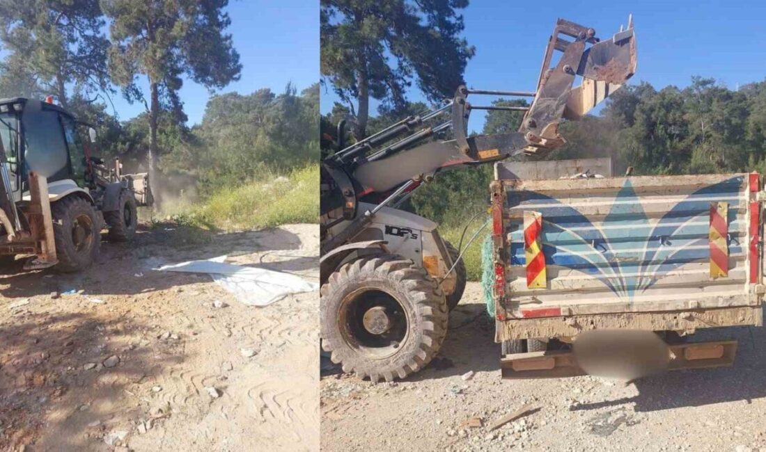 Bodrum Belediyesi Zabıta Müdürlüğü ekipleri, kent genelinde çevre kirliliğinin önüne