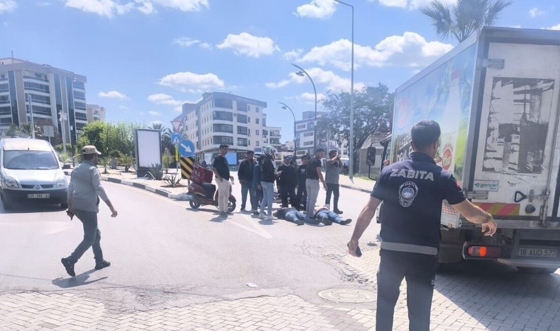 Manisa’nın Turgutlu ilçesinde meydana gelen motosiklet kazasında, Turgutlu Belediyesi Zabıta