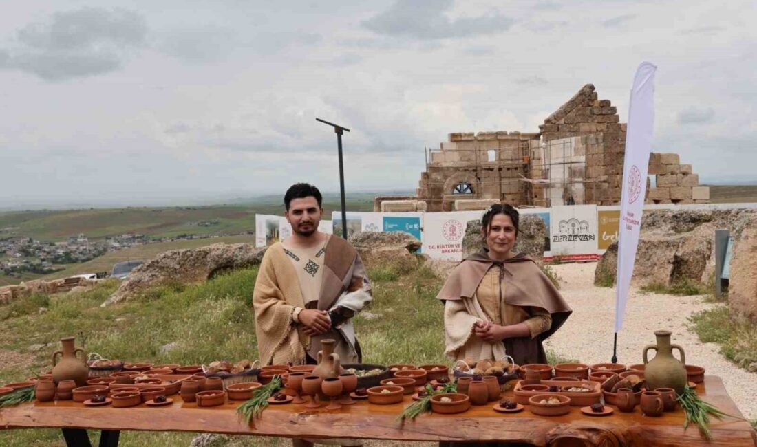 Diyarbakır’ın Çınar ilçesinde bulunan 3 bin yıllık Zerzevan Kalesinde, Roma