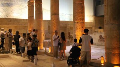 Gaziantep’teki Zeugma Mozaik Müzesi Kurban Bayramı tatilinin 6’ncı gününde yaklaşık