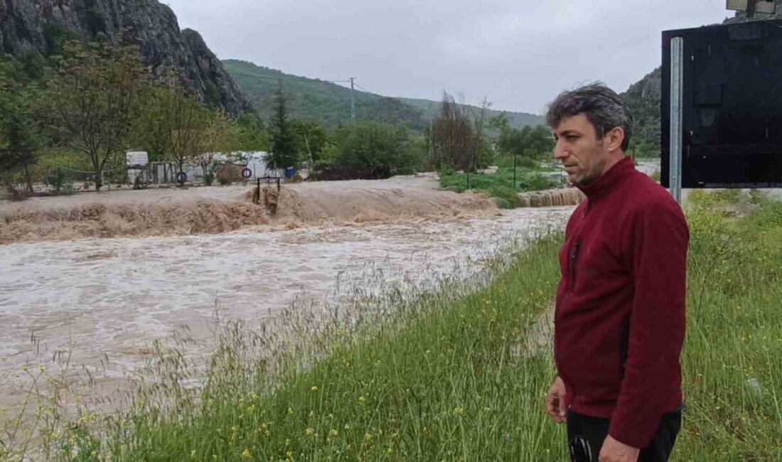 Tokat’ın Zile ilçesinde etkili olan sağanak sonrası barajlarla derelerin taşmasıyla