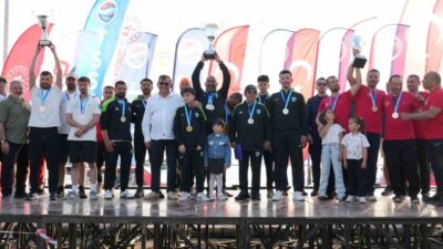Türkiye Sualtı Sporları Federasyonu (TSSF) tarafından Gökçeada’da gerçekleştirilen Zıpkınla Balık