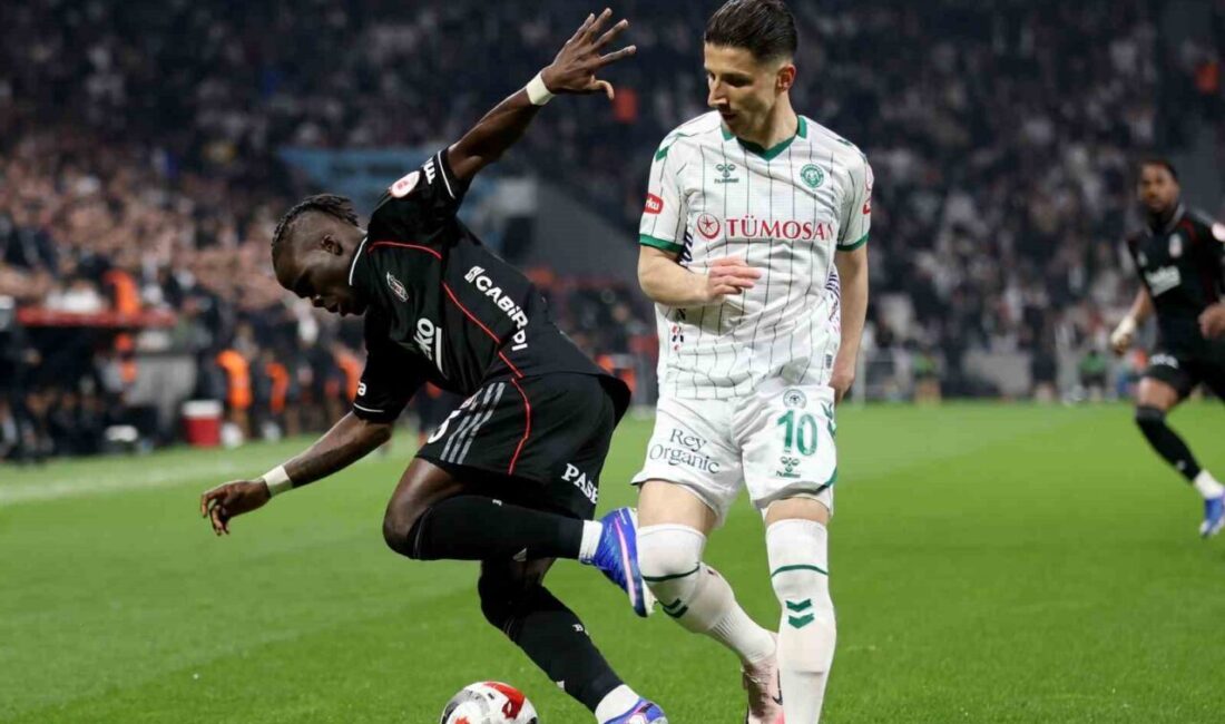 Ziraat Türkiye Kupası yarı final maçında Beşiktaş ile Konyaspor karşılaşıyor.