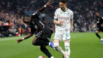 Ziraat Türkiye Kupası yarı final maçında Beşiktaş ile Konyaspor karşılaşıyor.