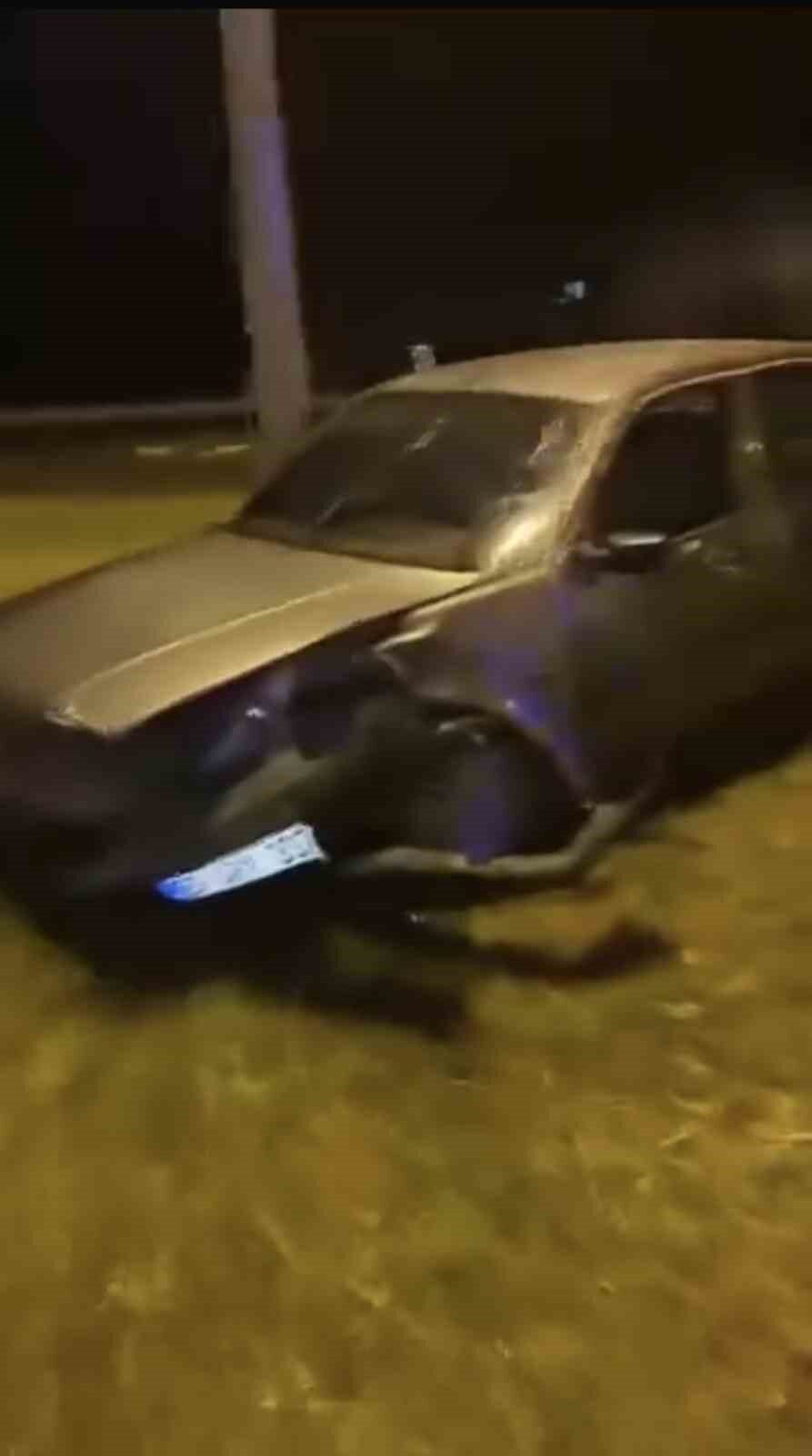 Zonguldak’ Çaycuma perşembe yol ayrımı ışıklı kavşakta meydana gelen trafik
