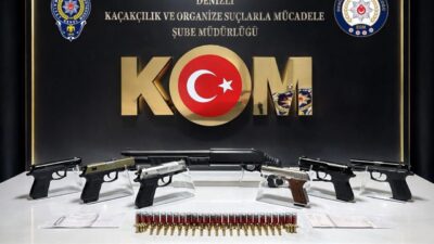 DENİZLİ (İHA) –Denizli’de polis ekiplerinin düzenlediği operasyonda 1 milyon 464
