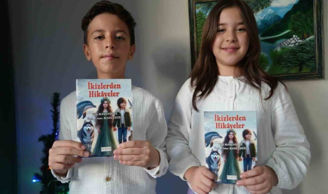 Kocaeli’nin Derince ilçesinde yaşayan 10 yaşındaki ikiz kardeşler Nisa ve