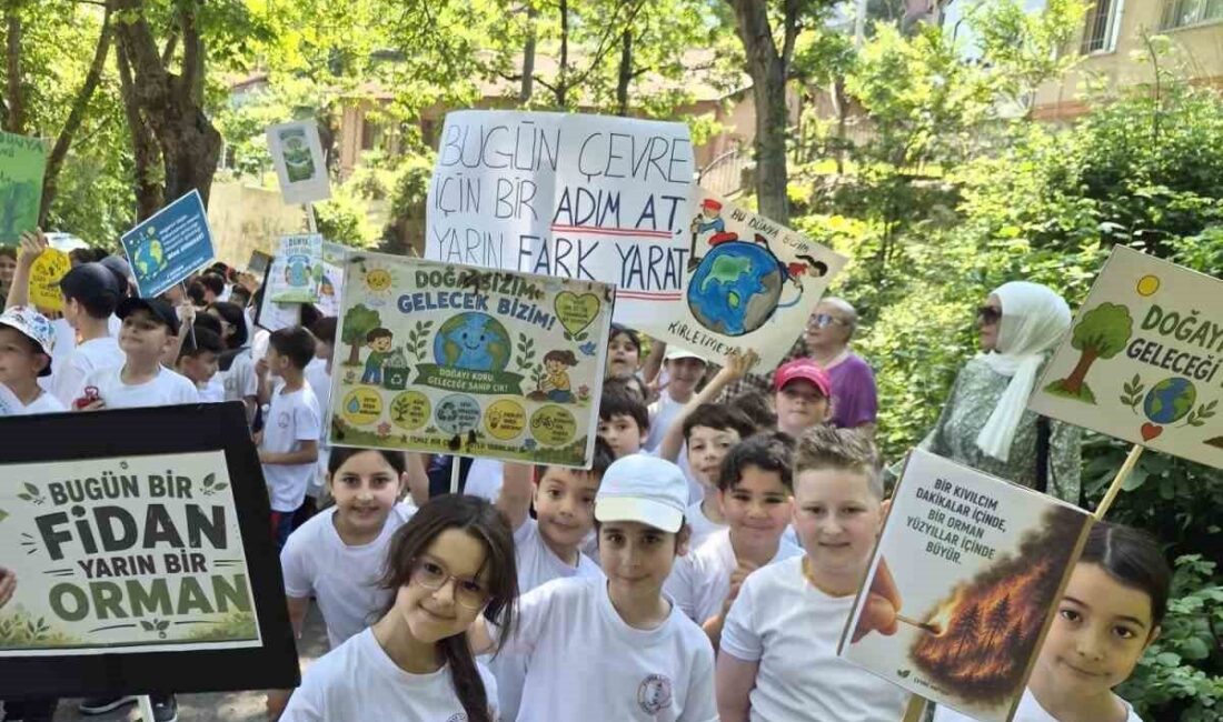 5 Haziran Dünya Çevre Günü etkinlikleri çerçevesinde, çocuklara çevre bilincini