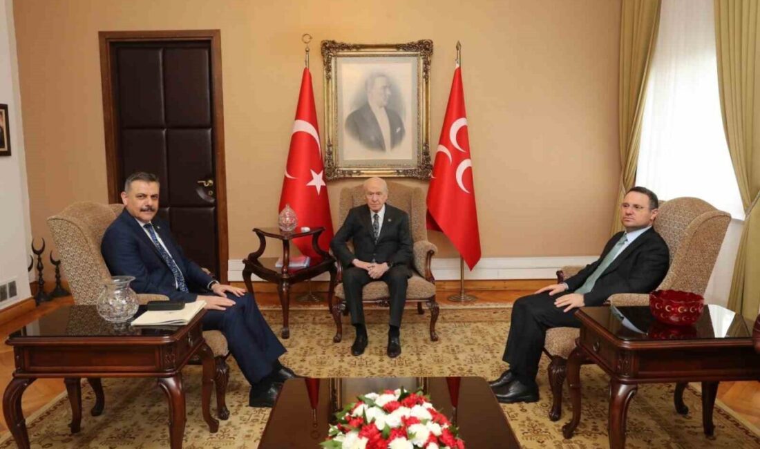Adalet Bakanı Akın Gürlek ve İçişleri Bakanı Mustafa Çiftçi, MHP