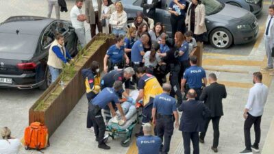 Samsun Adliyesi’nde görülen kasten yaralama davasının ardından taraflar arasında çıkan