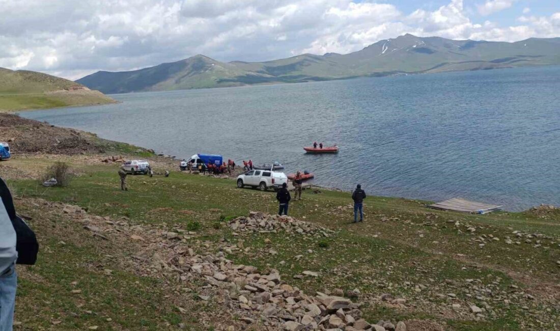 Ağrı’nın Taşlıçay ilçesindeki Balıkgölü’nde kaybolan Özcan Artan’ı bulmak için AFAD