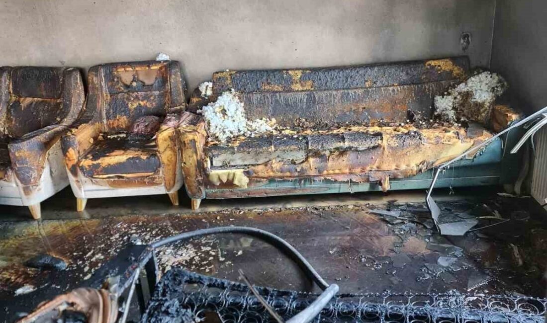 Bitlis’in Ahlat ilçesinde bir evde çıkan yangında 63 yaşındaki kadın
