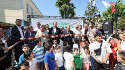 Küçükçekmece Belediyesi tarafından baştan sona yenilenen Ahmet Taner Kışlalı Parkı,