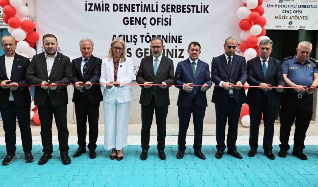 İzmir’de Denetimli Serbestlik Genç Ofisi düzenlenen törenle hizmete açıldı. Önceki