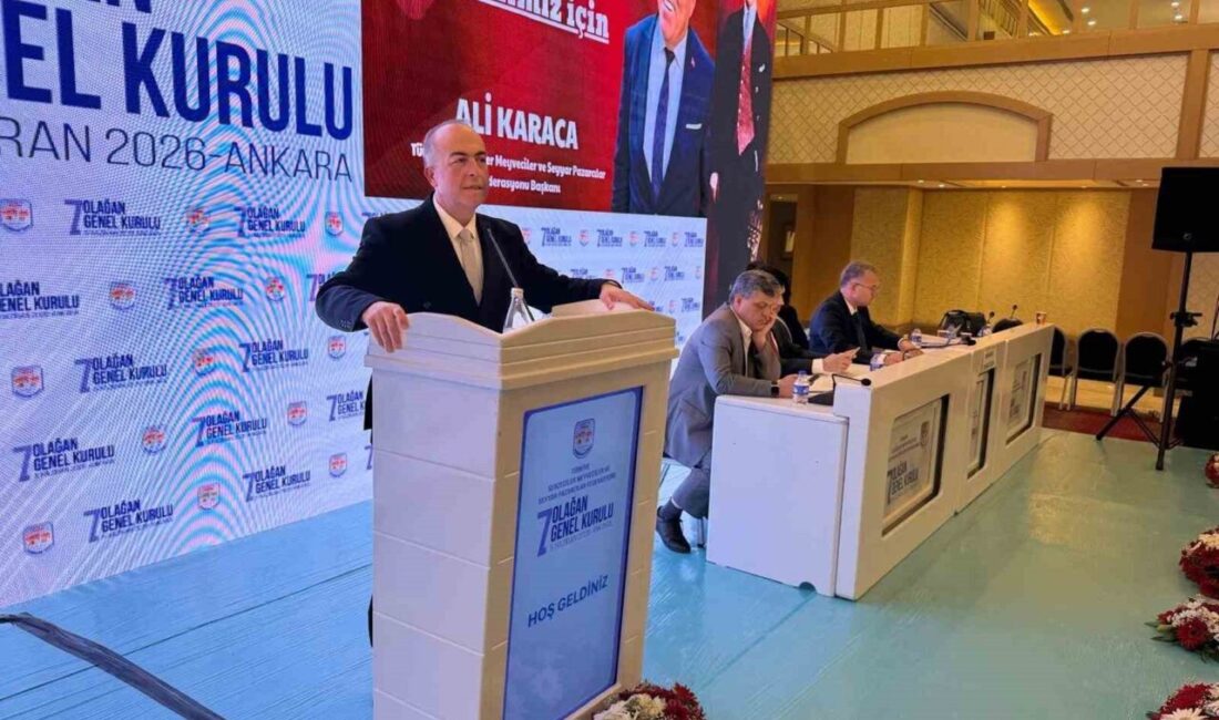 Akhisar Pazarcılar Odası Başkanı Mustafa Güral, Türkiye Sebzeciler Meyveciler ve