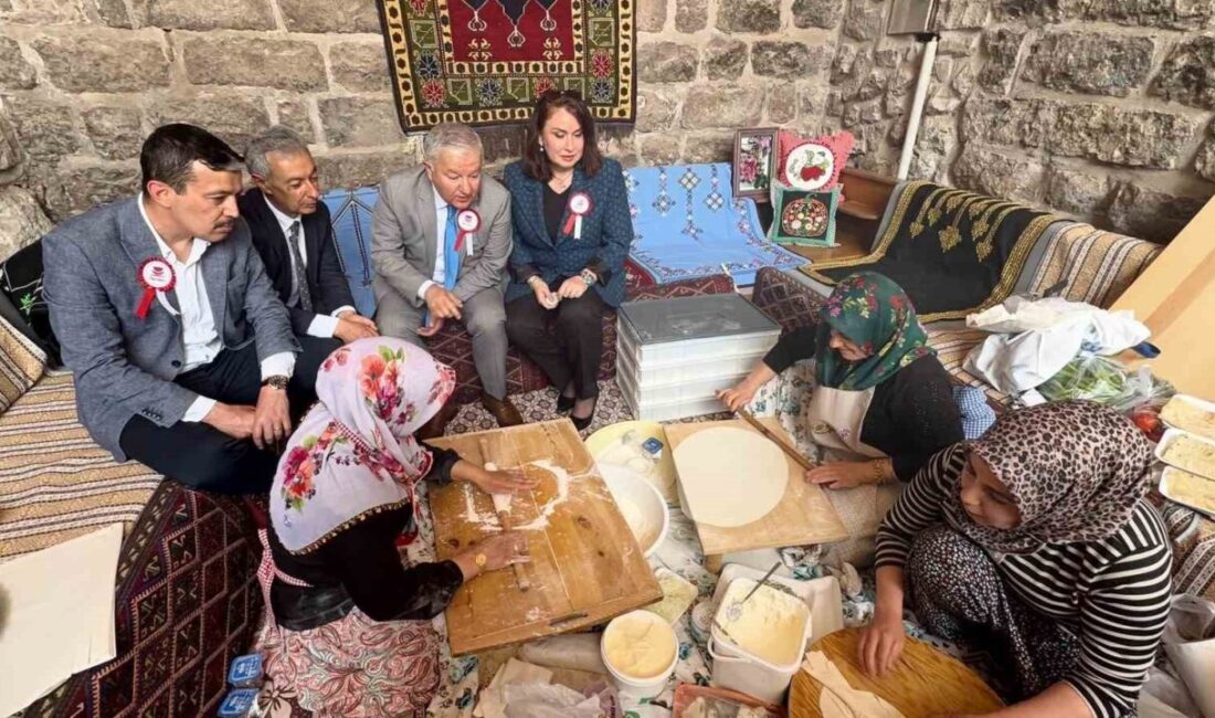 Aksaray’da Türk Mutfağı Haftası dolayısıyla “Bir sofrada miras” temasıyla, kortej