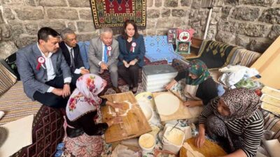 Aksaray’da Türk Mutfağı Haftası dolayısıyla “Bir sofrada miras” temasıyla, kortej
