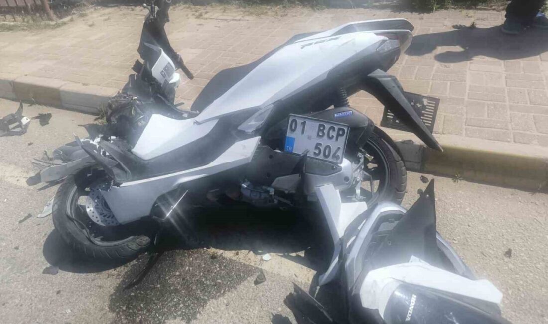 Antalya’nın Alanya ilçesinde minibüs ile motosikletin çarpıştığı trafik kazasında 2