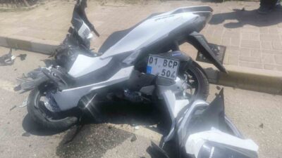 Antalya’nın Alanya ilçesinde minibüs ile motosikletin çarpıştığı trafik kazasında 2