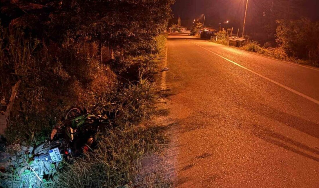 Edirne’nin Uzunköprü ilçesine bağlı Türkobası köyünde meydana gelen trafik kazasında