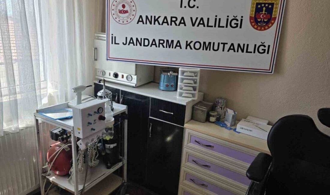 Ankara’da yetkisi olmadığı halde kanuna aykırı şekilde diş tedavisi yaparak