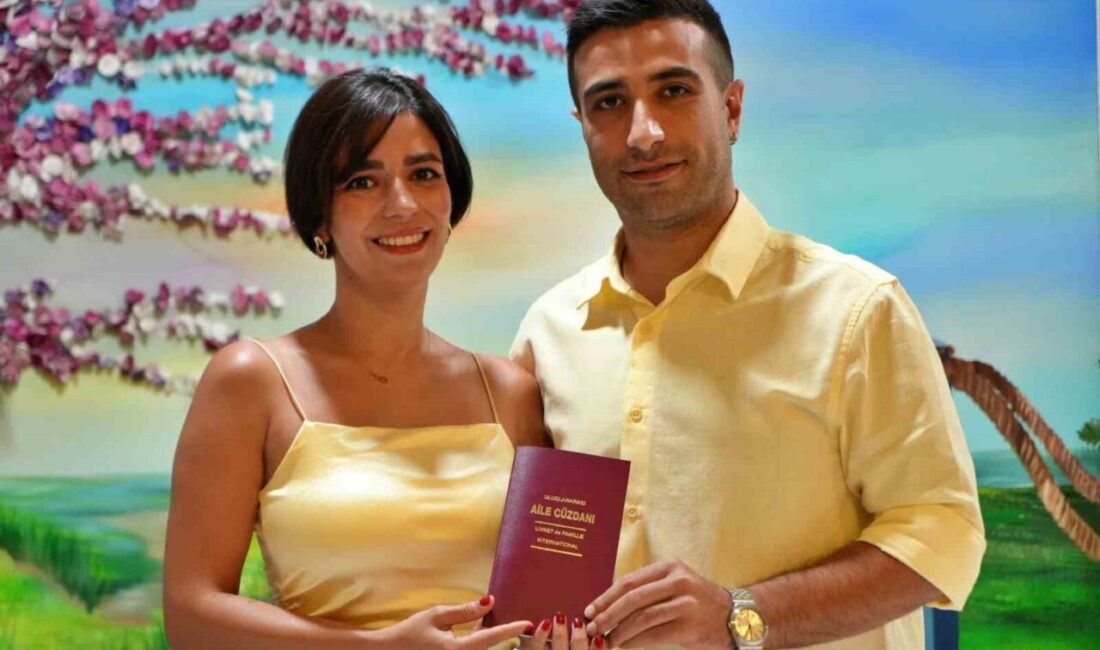 Antalya’da evlilik günlerini özel bir tarihle taçlandırmak isteyen çiftler, “06.06.2026”