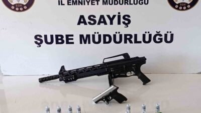 Gaziantep’te bir araca silahla ateş eden şüpheli, olayda kullandığı tabanca