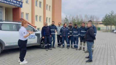 Aras Elektrik, sahada aktif olarak görev yapan personelin güvenliğini artırmak