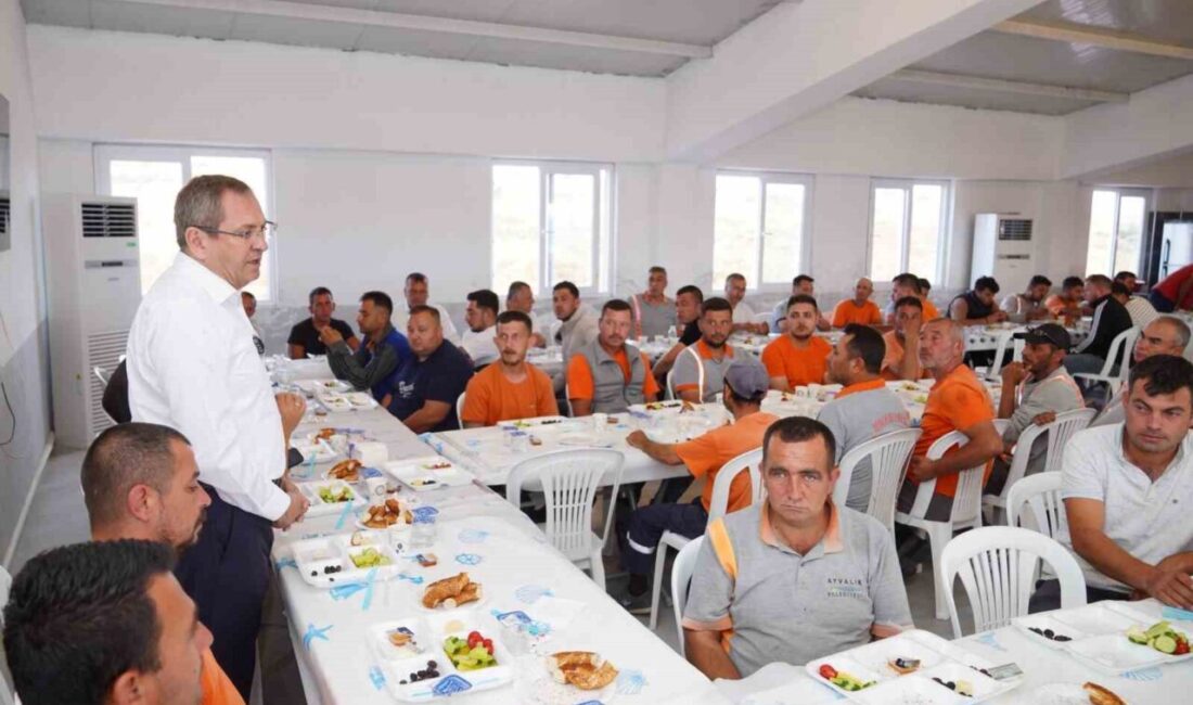 Ayvalık Belediye Başkanı Mesut Ergin, 5 Haziran Dünya Çevre Günü’nde,