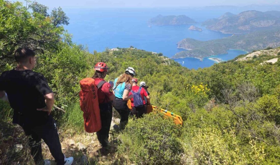 Fethiye’de bulunan Babadağ’dan gerçekleştirilen yamaç paraşütü uçuşunda meydana gelen kazada