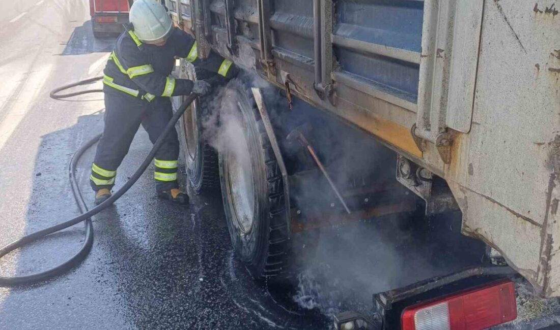 Kırklareli’nin Babaeski ilçesine bağlı Alpullu Kavşağı mevkiinde seyir halindeki bir