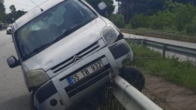Samsun’un Bafra ilçesinde meydana gelen trafik kazasında 4 kişi yaralandı.
